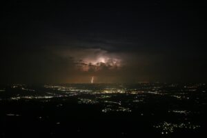 München Bayern Blitz Gewitter