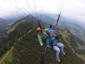 Paragliding Gleitschirm Tandemsprung Geschenkgutschein