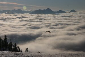 Paragliding Gleitschirmflug Inntal Wendelstein