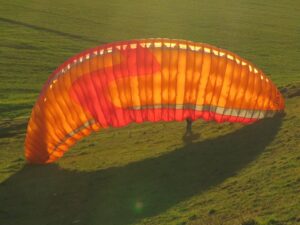 Starttraining zum Gleitschirmflug