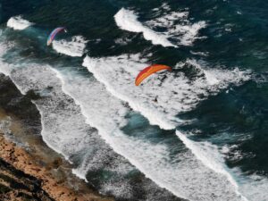 Gleitschirmfliegen Sardinien Küstensoaring Paragliding